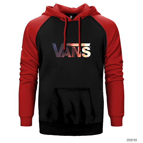Vans Space Çift Renk Reglan Kol Sweatshirt / Hoodie