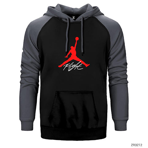 Air Jordan Flight Çift Renk Reglan Kol Sweatshirt / Hoodie