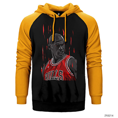 Air Jordan Hell Çift Renk Reglan Kol Sweatshirt / Hoodie