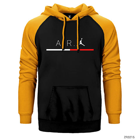 Air Jordan Line Çift Renk Reglan Kol Sweatshirt / Hoodie