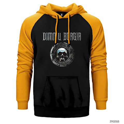 Dimmu Borgir Flare Çift Renk Reglan Kol Sweatshirt / Hoodie