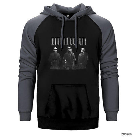 Dimmu Borgir Group Çift Renk Reglan Kol Sweatshirt / Hoodie