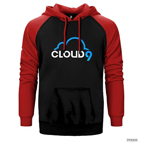 Cloud9 Cloud Çift Renk Reglan Kol Sweatshirt / Hoodie