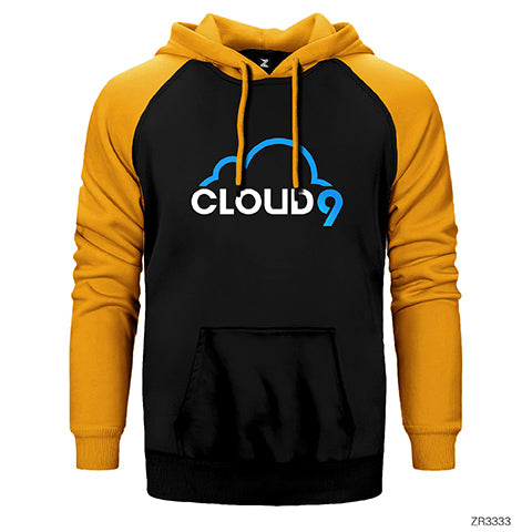 Cloud9 Cloud Çift Renk Reglan Kol Sweatshirt / Hoodie