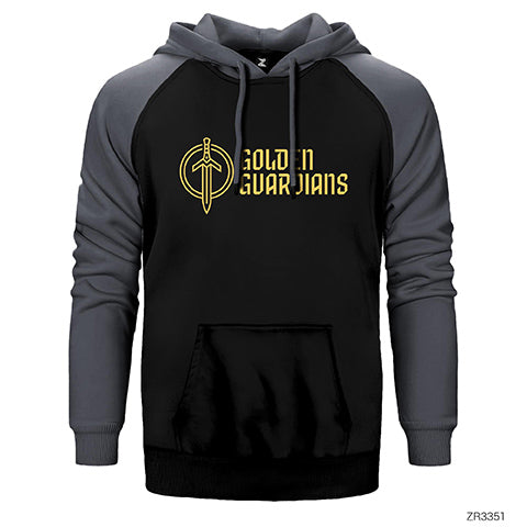 Golden Guardians Side Çift Renk Reglan Kol Sweatshirt / Hoodie