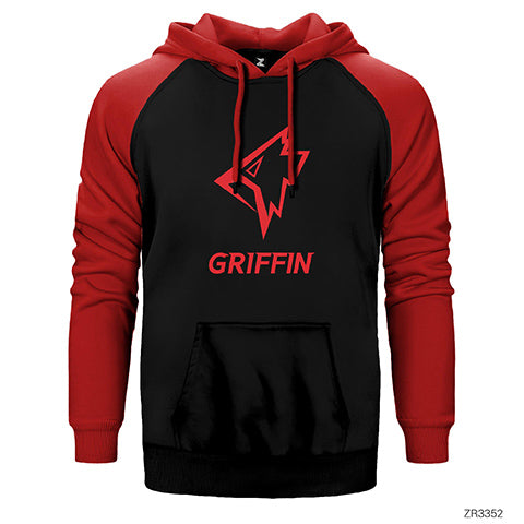 Griffins Esport Çift Renk Reglan Kol Sweatshirt / Hoodie