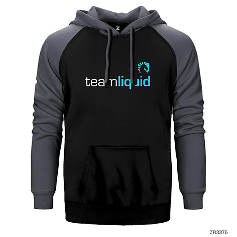 İndirimli Team Liquid Gri Renk Reglan Kol Sweatshirt / Hoodie