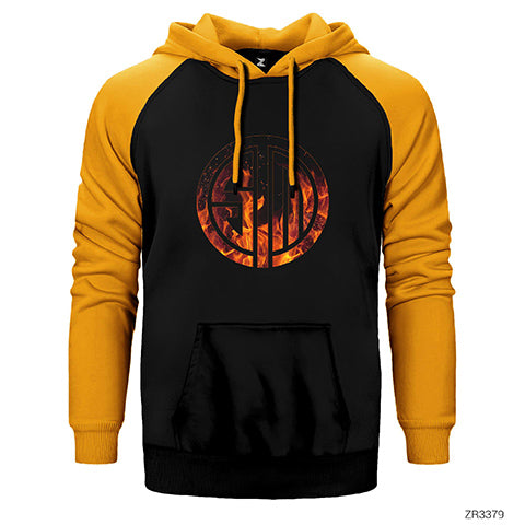 Team Solomid Fire Çift Renk Reglan Kol Sweatshirt / Hoodie
