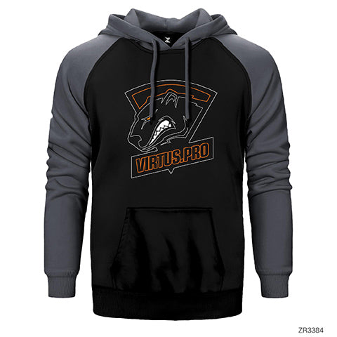 Virtus Pro Line Çift Renk Reglan Kol Sweatshirt / Hoodie