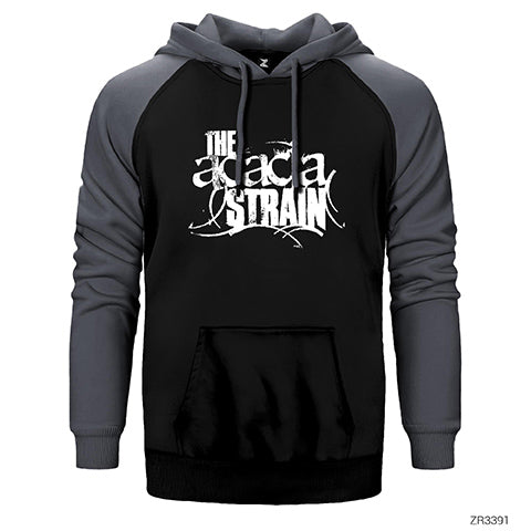 Acacia Strain Çift Renk Reglan Kol Sweatshirt / Hoodie
