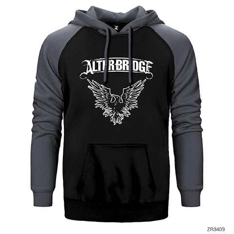 Alt-J Classic Çift Renk Reglan Kol Sweatshirt / Hoodie