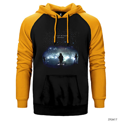 Anathema Universal Çift Renk Reglan Kol Sweatshirt / Hoodie