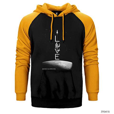 Angels and Airwaves Love Çift Renk Reglan Kol Sweatshirt / Hoodie
