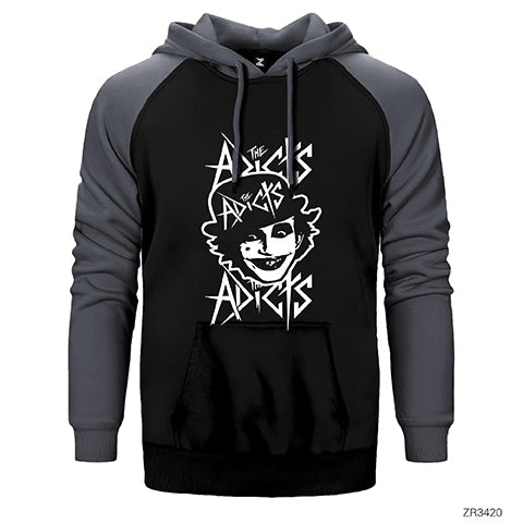 The Addicts Çift Renk Reglan Kol Sweatshirt / Hoodie