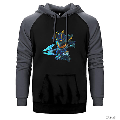 Fizz Super Galaxy Çift Renk Reglan Kol Sweatshirt / Hoodie