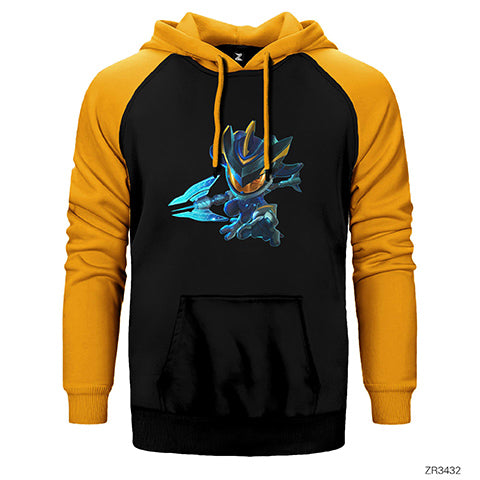 Fizz Super Galaxy Çift Renk Reglan Kol Sweatshirt / Hoodie