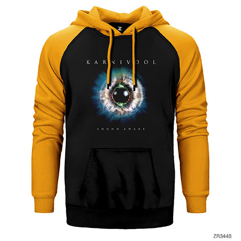 Karnivool Sound Awake Çift Renk Reglan Kol Sweatshirt / Hoodie