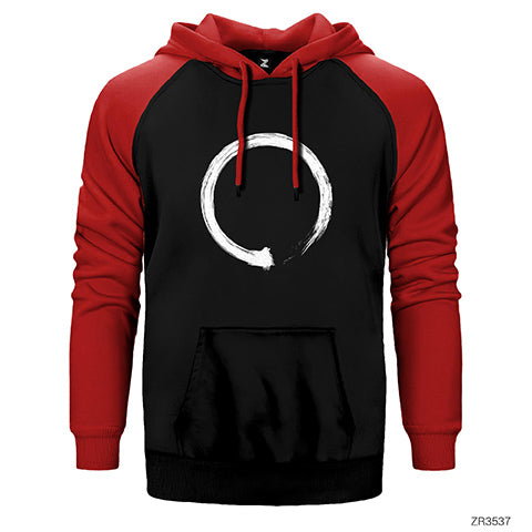 O Çift Renk Reglan Kol Sweatshirt / Hoodie