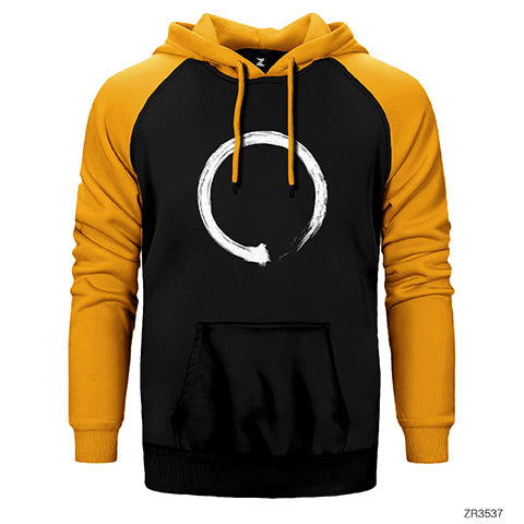 O Çift Renk Reglan Kol Sweatshirt / Hoodie