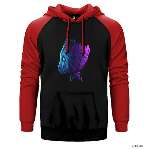 Baby Grooth Çift Renk Reglan Kol Sweatshirt / Hoodie