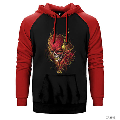 Flash Hunter Zolomon Çift Renk Reglan Kol Sweatshirt / Hoodie