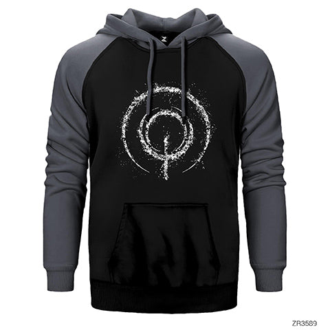 Fate Zero Archer Symbol Çift Renk Reglan Kol Sweatshirt / Hoodie