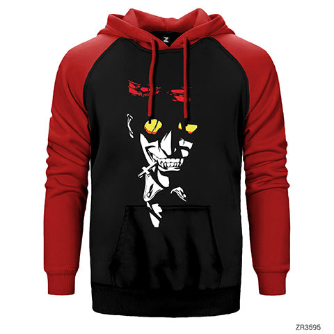 Hellsing Ultimate Cross Çift Renk Reglan Kol Sweatshirt / Hoodie