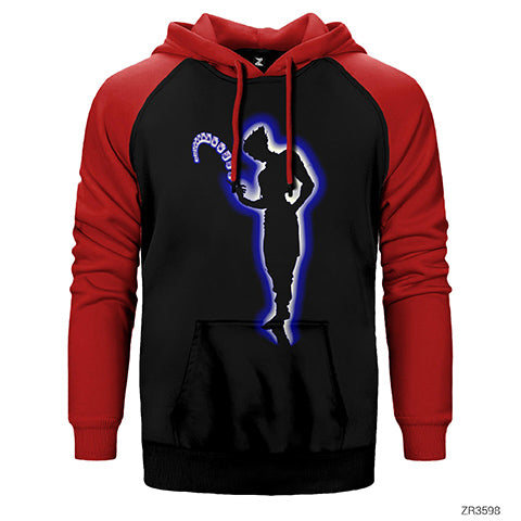 Hunter X Hunter Hisoka Çift Renk Reglan Kol Sweatshirt / Hoodie