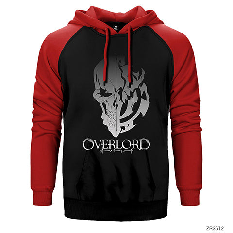 OverLord Sorcerer Kingdom Çift Renk Reglan Kol Sweatshirt / Hoodie