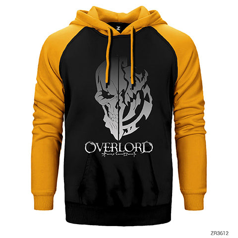 OverLord Sorcerer Kingdom Çift Renk Reglan Kol Sweatshirt / Hoodie