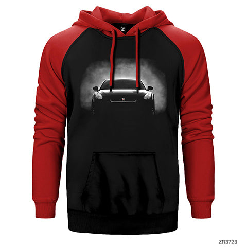 GTR Smoke Çift Renk Reglan Kol Sweatshirt / Hoodie