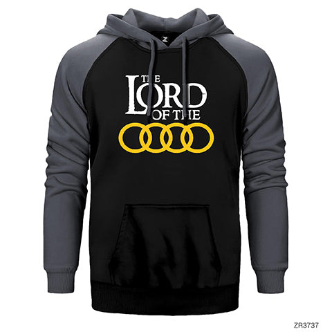 Lord Of The Audi Çift Renk Reglan Kol Sweatshirt / Hoodie