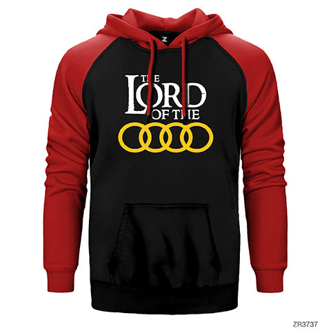 Lord Of The Audi Çift Renk Reglan Kol Sweatshirt / Hoodie