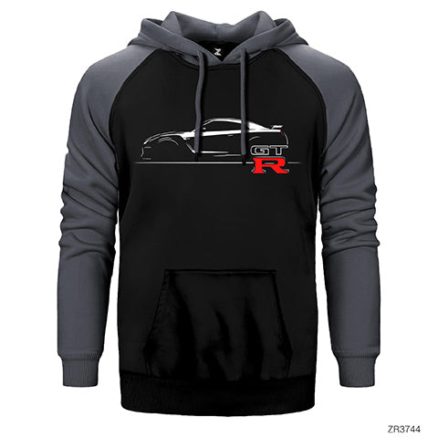 Never Stand Still Çift Renk Reglan Kol Sweatshirt / Hoodie