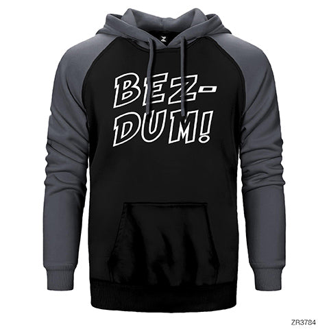 Bezdum Da Çift Renk Reglan Kol Sweatshirt / Hoodie