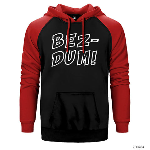 Bezdum Da Çift Renk Reglan Kol Sweatshirt / Hoodie