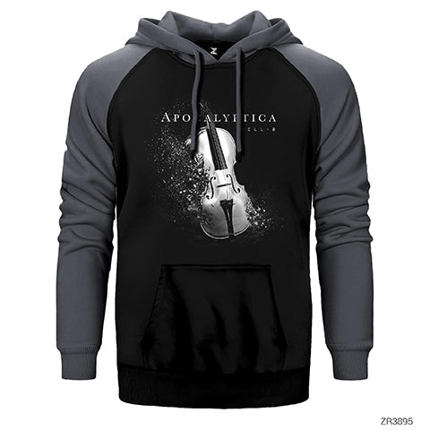 Apocalyptica Cell 0 Çift Renk Reglan Kol Sweatshirt / Hoodie