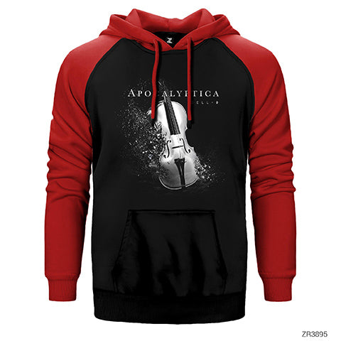 Apocalyptica Cell 0 Çift Renk Reglan Kol Sweatshirt / Hoodie