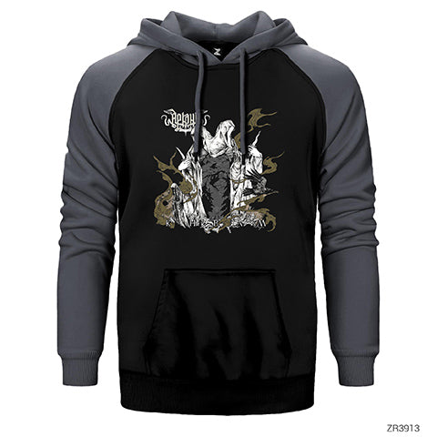 Arkona Khram Çift Renk Reglan Kol Sweatshirt / Hoodie