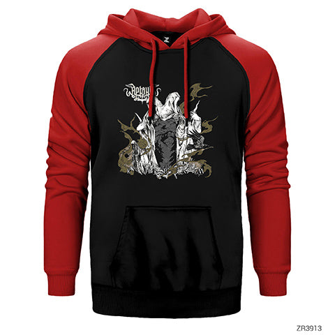 Arkona Khram Çift Renk Reglan Kol Sweatshirt / Hoodie