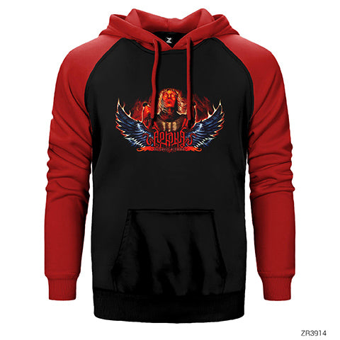 Arkona Vo Slavu Velikim Çift Renk Reglan Kol Sweatshirt / Hoodie