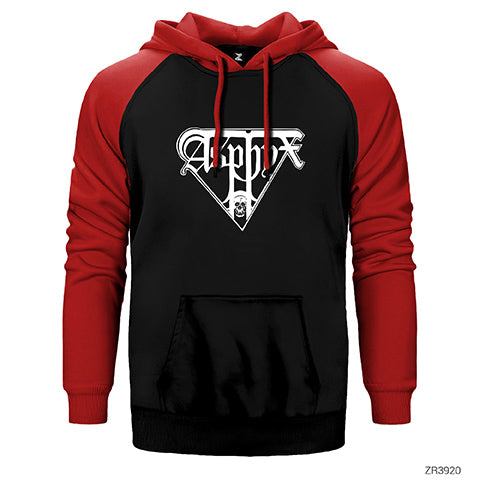 Asphyx Essential Çift Renk Reglan Kol Sweatshirt / Hoodie