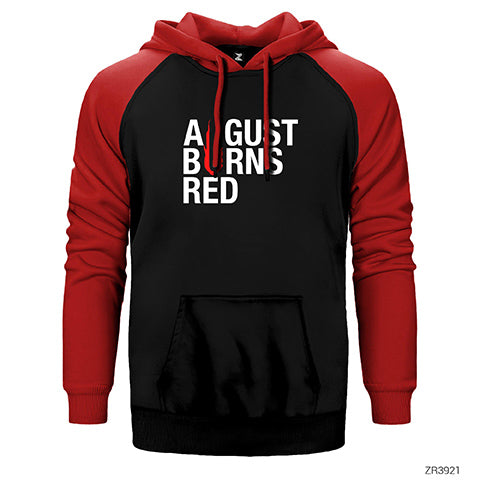 August Burns Red Çift Renk Reglan Kol Sweatshirt / Hoodie