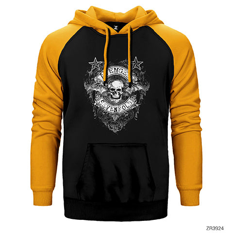 Avenged Sevenfold Star Çift Renk Reglan Kol Sweatshirt / Hoodie