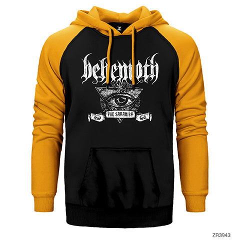 Behemoth The Sattan Çift Renk Reglan Kol Sweatshirt / Hoodie