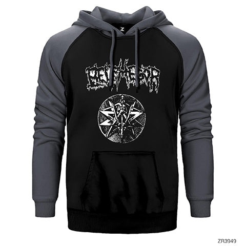 Belphegor Obscure And Deep Çift Renk Reglan Kol Sweatshirt / Hoodie