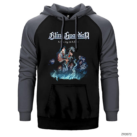 Blind Guardian The Bards Song Çift Renk Reglan Kol Sweatshirt / Hoodie