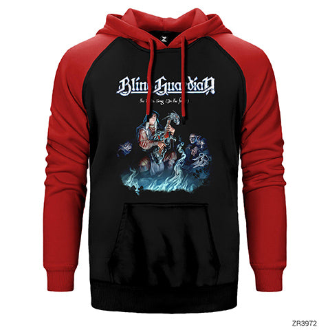 Blind Guardian The Bards Song Çift Renk Reglan Kol Sweatshirt / Hoodie