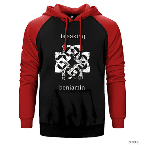 Breaking Benjamin Classic Çift Renk Reglan Kol Sweatshirt / Hoodie