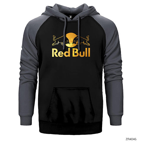 Redbull Gold Çift Renk Reglan Kol Sweatshirt / Hoodie